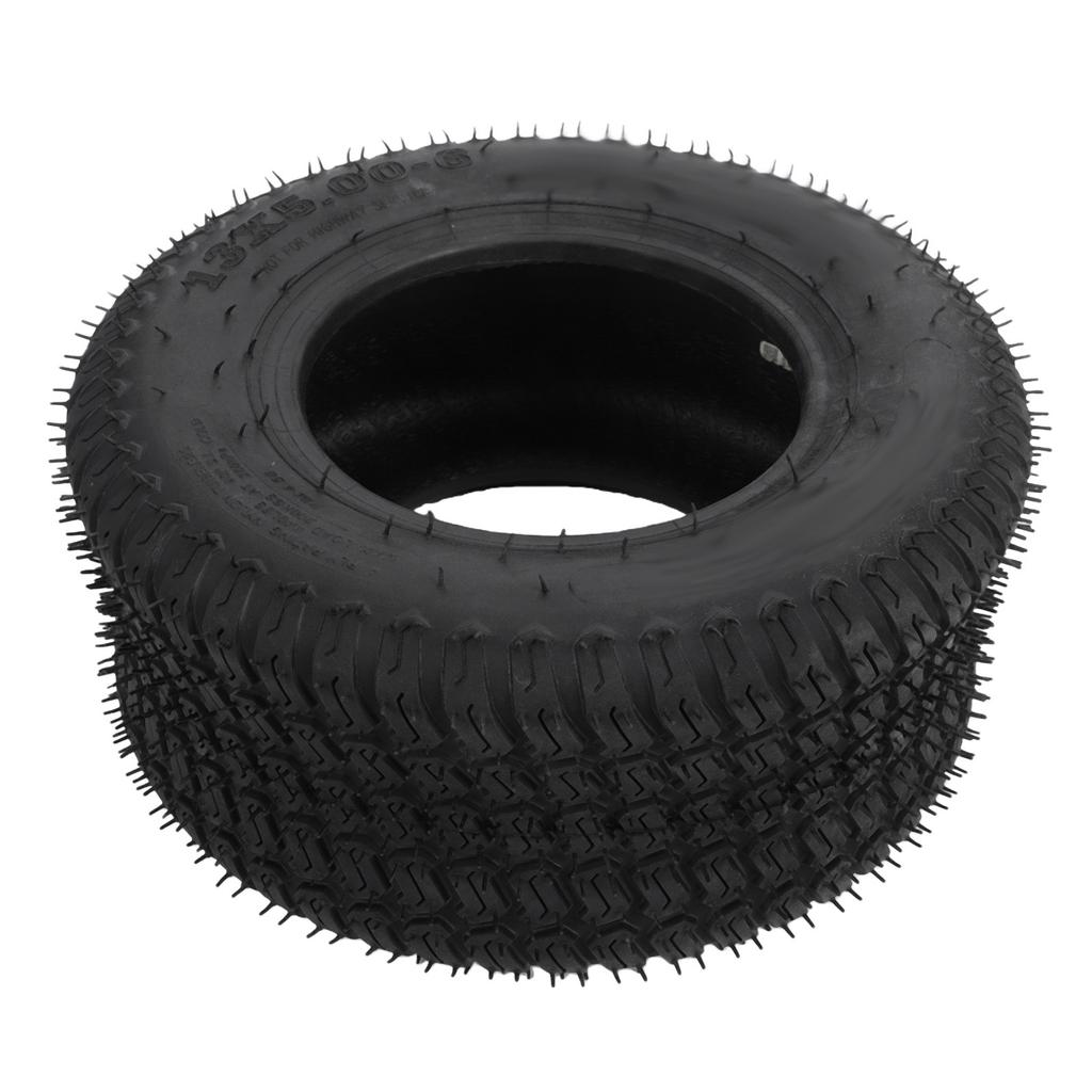 13x5.00 6 Lawn Mower Tire Non Slip 6 Inch Tread Pattern Design Tubeless Tiller Tractor Tire for Snow Blower Thrower Go