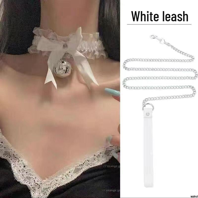 Unisex Leather Punk Chain Choker Necklace: Edgy, High-End Design