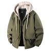 Brand New Hooded Warm Jacket Men Casual Hooded Jackets Multi Pocket Waterproof Trend Style Jacket Windproof Men New Jacket