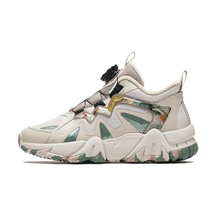 

Anta Kids Knob Non-Slip Warm Mid-Top Outdoor Shoes Kids Shoes Gray 312346919-6 36