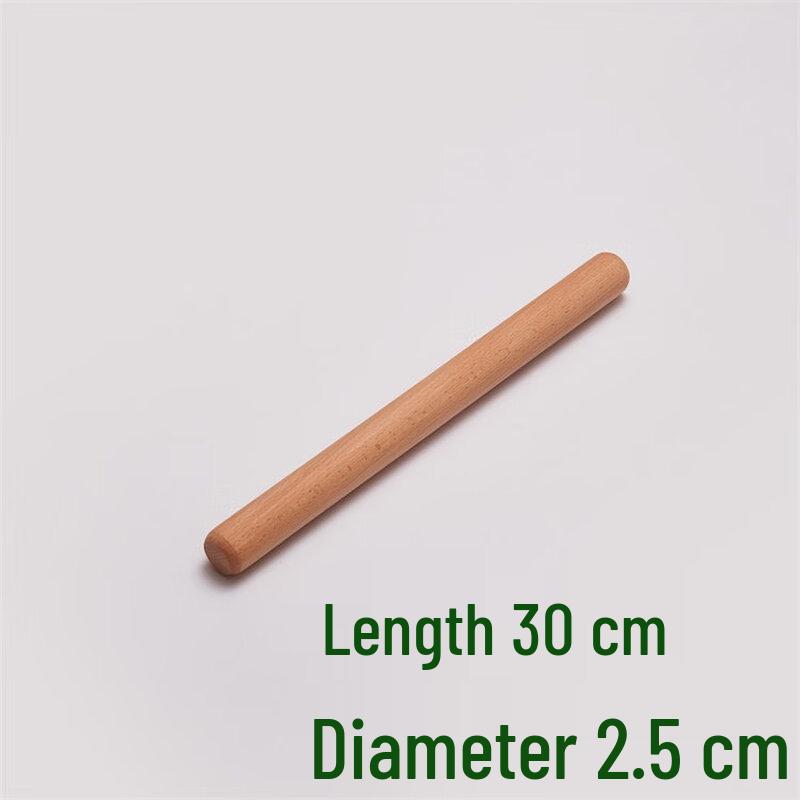Ruhan Imported Beechwood Rolling Pin