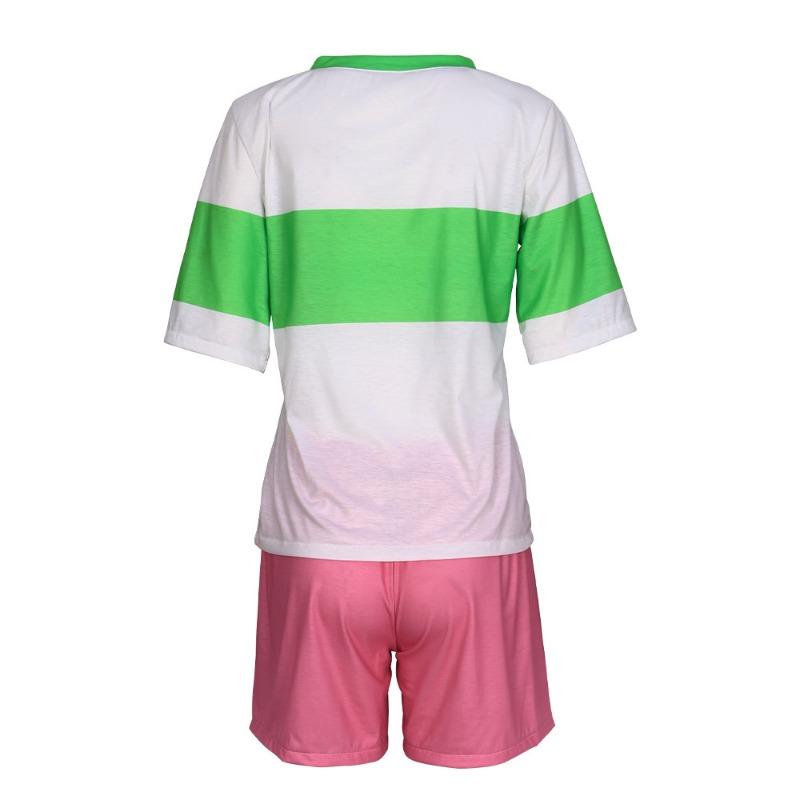 Spirited Away Ogino Chihiro Clothing Comic-Con Short Sleeve Loose Suit Stage Performance Clothing