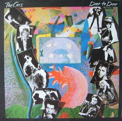 LP Plate CARS - Door To Door 9607471 Elektra 1987 US Rock Brukt