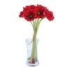 10pcs Artificial Red Flower Artificial Fake Red Flower Decor for Wedding Bouquets Corsages Centerpiece Floral