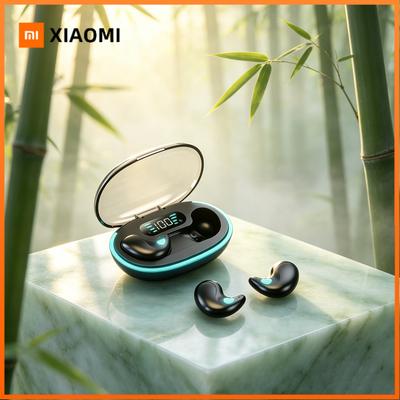 Xiaomi TWS Kablosuz Bluetooth Kulaklık Kulaklık Gürültü Engelleme Kulaklıklar Mini Uyku Stereo Kulaklıklar Mikrofonlu Uygun