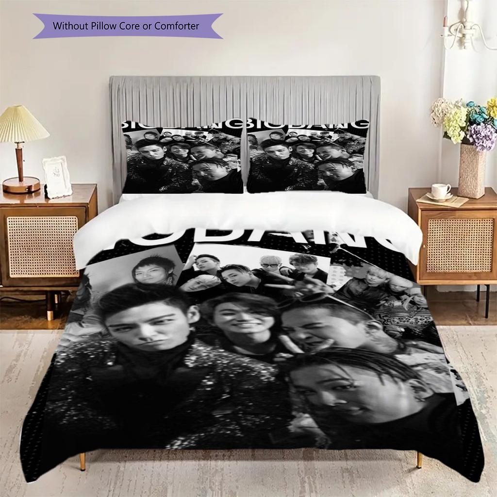 Big Bang Last Dance Concert Poster Bedding 1 Duvet Cover 2 Pillowcase Without Core Christmas Birthday Gift Soft And Comfortable