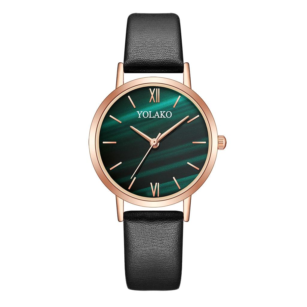 2020 Donna Quadrante marmo Roma Orologi Luxury Ladies Cinturino in pelle  Orologio da polso al quarzo Montre Femme acquista in modo economico —  spedizione gratuita, recensioni reali con foto — Joom