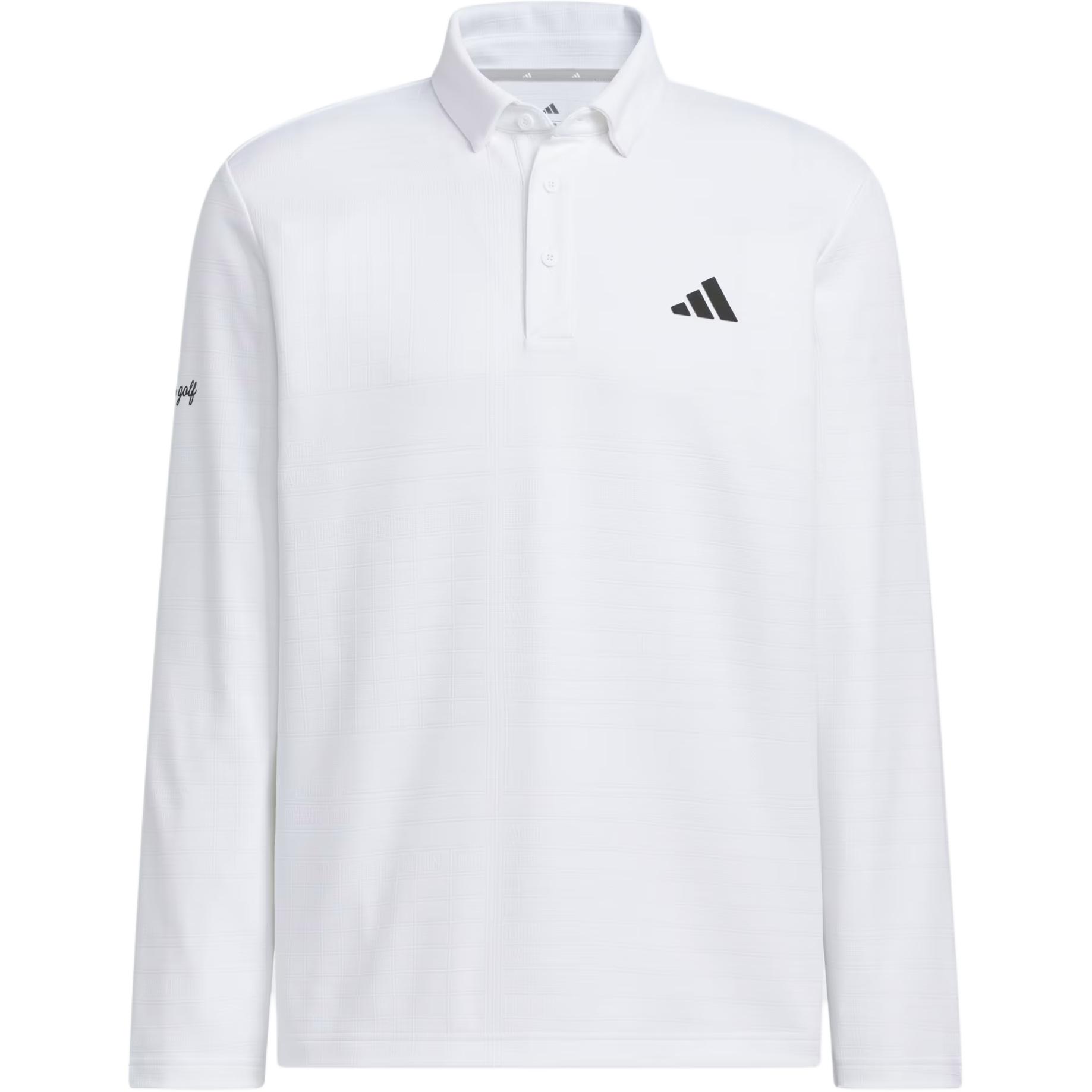 

Adidas Мужская рубашка поло с длинным рукавом для гольфа Performance Ss25 с логотипом Monogram JL7946 L