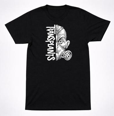 Transplants Halbe Gasmaske Logo Punk Street Hardcore Band Punk Rock T-Shirt