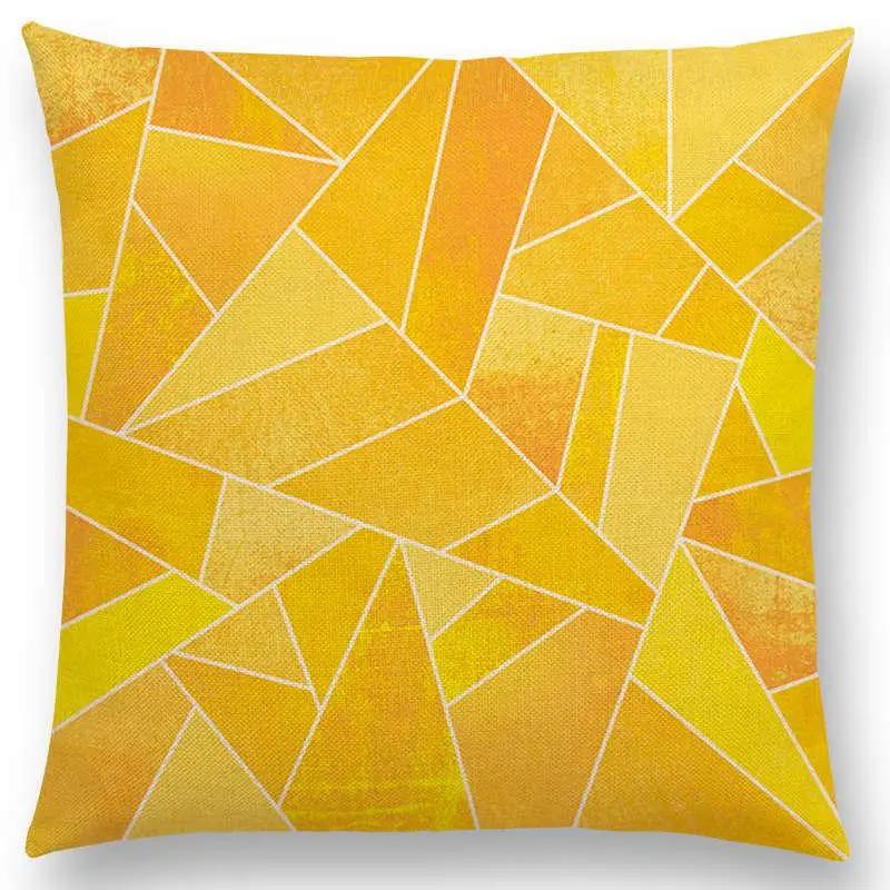 Neu Weiß Lila Schwarz Blau Rosa Bunt Abstrakt Geometrisch Dreiecke Goldene Linien Regenbogensteine Kissenbezug Dekokissenbezug