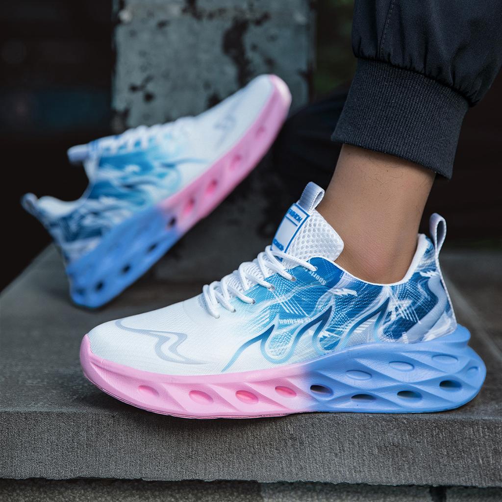 2025 New Mesh Large Size Dad Shoes Men's Shoes Casual Cold Sticky Shoes Low Top Lightweight Fashion Sports Shoes