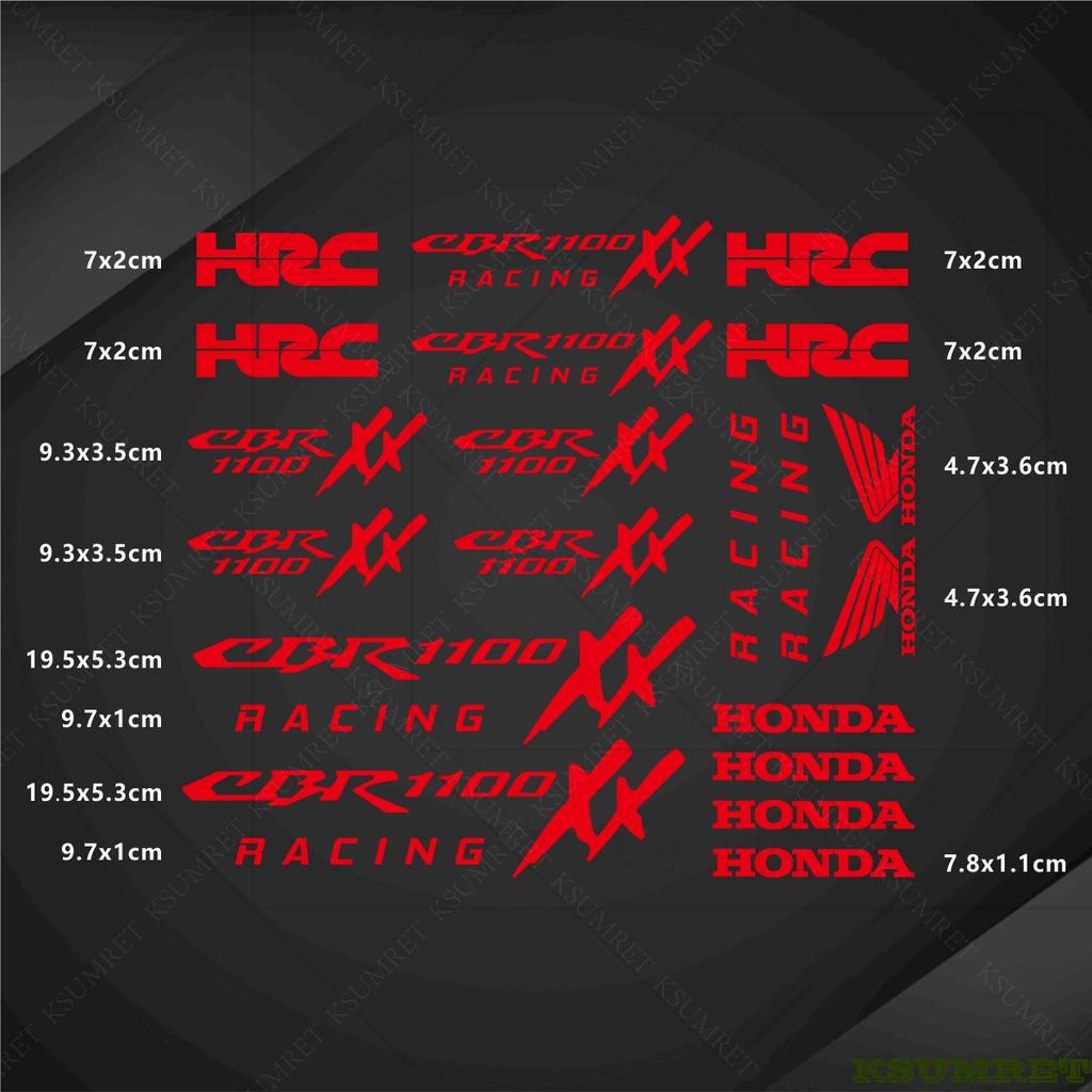 For Honda Motorcycle Stickers CBR1100XX Logo Decal Waterproof