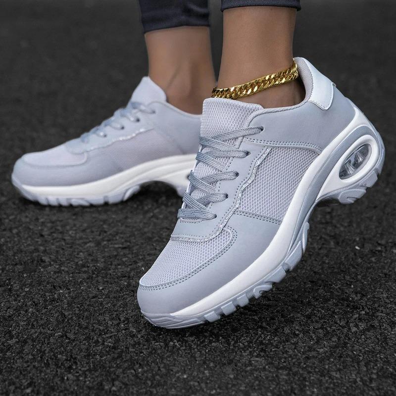 Outdoor Lightweight Shoes Casual Walking Thick Sole Platform Ladies zapatillas de mujer Sneakers