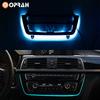 Center Console AC Panel Ambient Lamp Radio Trim Dashboard Atmosphere Light For BMW 3 4 Series 3GT M3 M4 2012 2013 2014 2015-2018