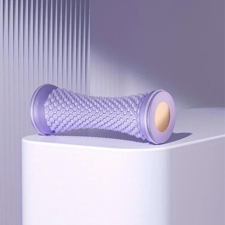 Men Women Foot Roller Yoga Massage Sphere Plantar Fascia Roller Muscle Relaxation Care Plastic Manual Foot Massager