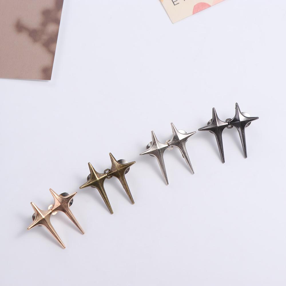 Waist Buckle Jean Fit Tighten Buckles Four-pointed star Jean Buttons for Loose Jeans Gift