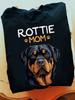 Rottweiler Mama T-Shirt: Lustiges Rottweiler Hundemama Geschenk