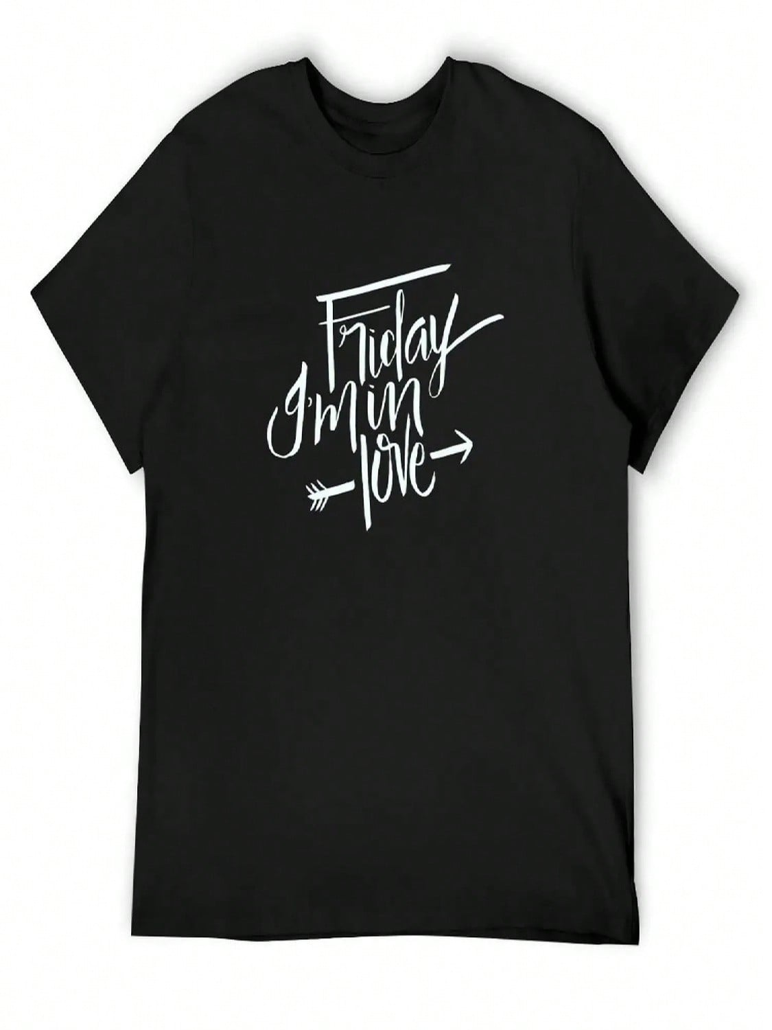 Friday I m In Love T-Shirt Cotton Man T-Shirts Aesthetic Clothes Cheap Stuff Anime Shirt Heavyweight T Shirts For Men S разноцветный