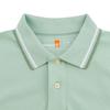 Timberland Striped Outdoor Casual Slim Fit Breathable Short Sleeve Polo Shirt Men Polo Shirts Embossed-Green A628N-ENE
