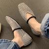 Weave Mesh Flats Women Sandals Fashion Shallow Summer Casual Shoes 2025 Designer Sexy Breathable Sneakers New Trends Zapatillas