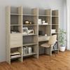 VidaXL Bibliothèque Chêne sonoma 40x35x180 cm Bois d’ingénierie 803401
