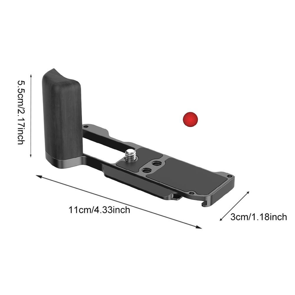 Kamerariggningskit för Fujifilm XM5 Fuji X-M5 L-format Grepp Trä L-format Monteringsplatta Kamerahandtag Handtag Kameratillbehör