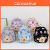 Capybara Cartoon Printed Backpack Children Schoolbag Leisure Fashion Bag Travel