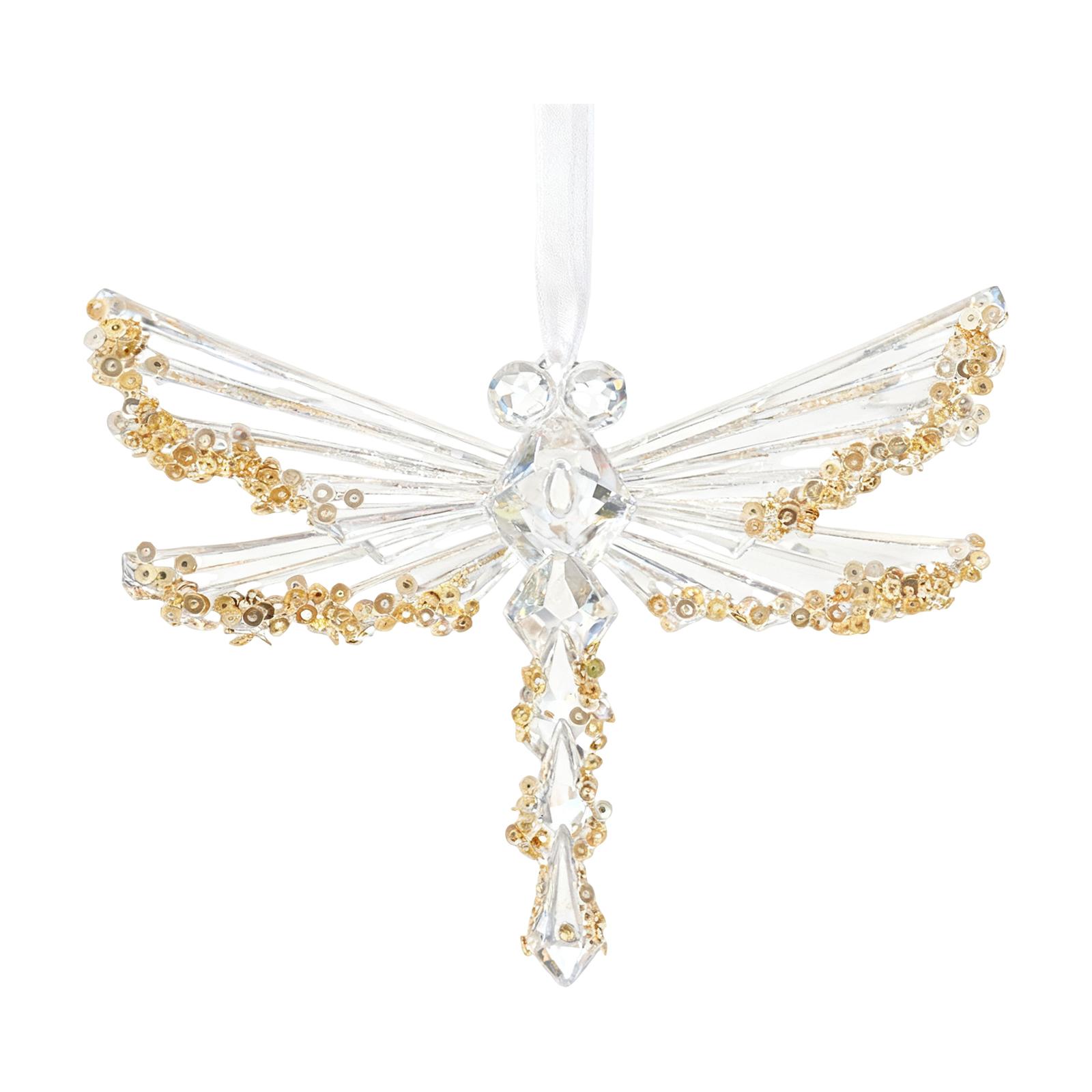 3D Акриловые Рождественские Украшения Прозрачные Блестящие Акриловые Подвески на Рождественскую Елку Снежинка для Рождественского Декора One Size