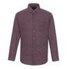 100  Cotton Semi Slim Fit Print Semi Wide Collar Shirt Cdss3c4102r0