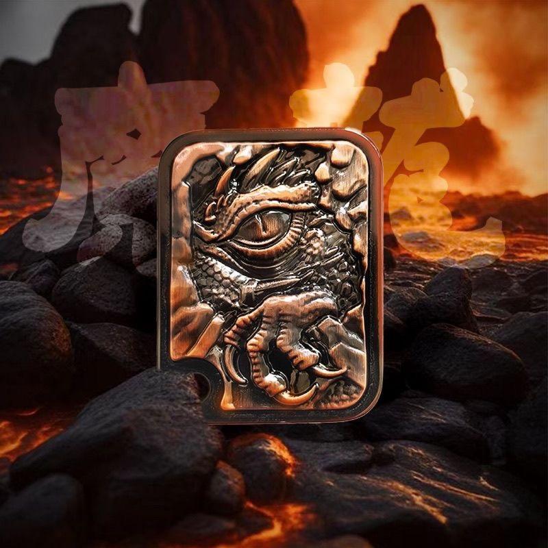Fidget Magnetic Push Coin Metal Pushing Plate Pa Pa Coin Mechanical Slider Edc Stress Relief Sensory Toy Adults Anti Anxiety