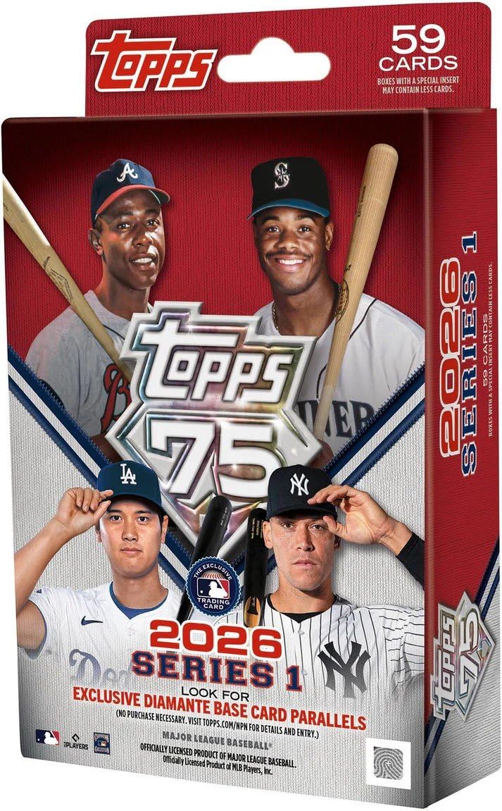 2026 Topps MLB Baseball Series 1 Hanger Box