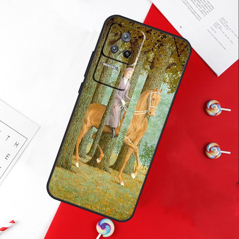 Rene Magritte Cover For Xiaomi 11T 12T 13T 14T Pro 13 14 15 Ultra POCO X7 Pro X3 X5 X6 F5 F6 M6 Pro Case