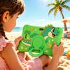 Kindertablett 8 Zoll HD-Bildschirm, für Android 8.1, 2 GB + 16 GB ROM, Dual-Kameras und verstellbarer Ständer, stoßfeste Hülle mit