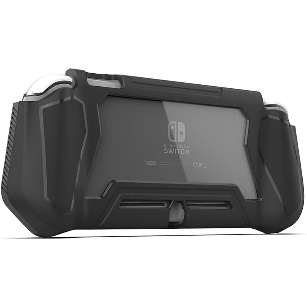 Protective Case, Full Protection Cover, TPU Shock-Absorption and Anti-Scratch for Switch Lite Skin with Bult-in Screen Protector & Thumb Grip Caps