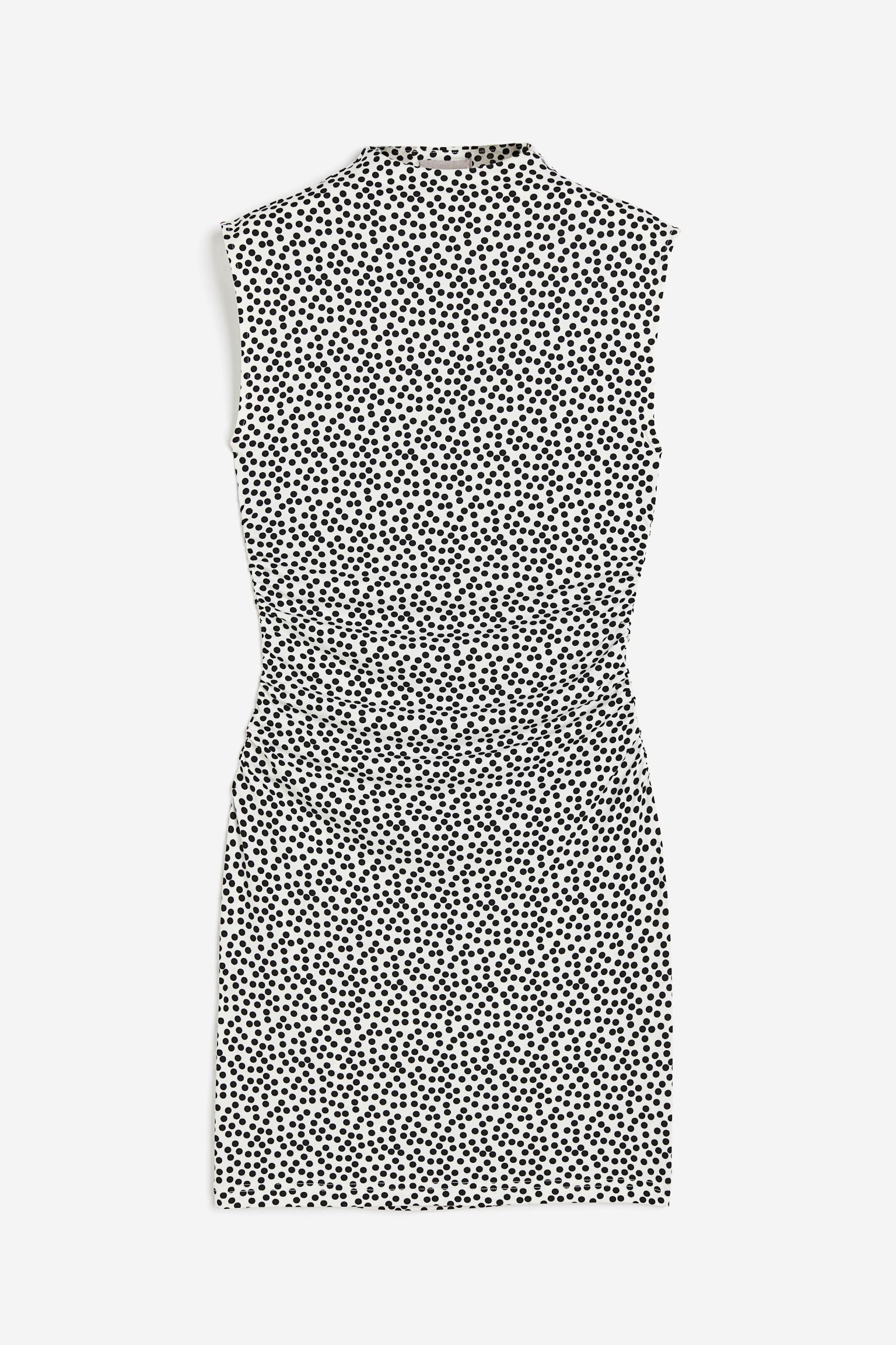

Draped bodycon dress