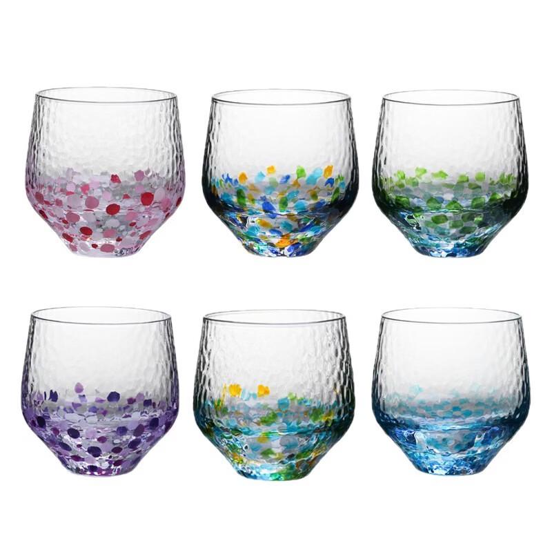 Shangqi Japanese Style Starry Sky Gradient Glass Cup