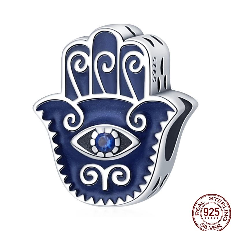 Original Copper Charm Beads Luminous Firefly Tarot Card Perfume Butterfly Bead For Women Diy Bracelet Charm Jewelry