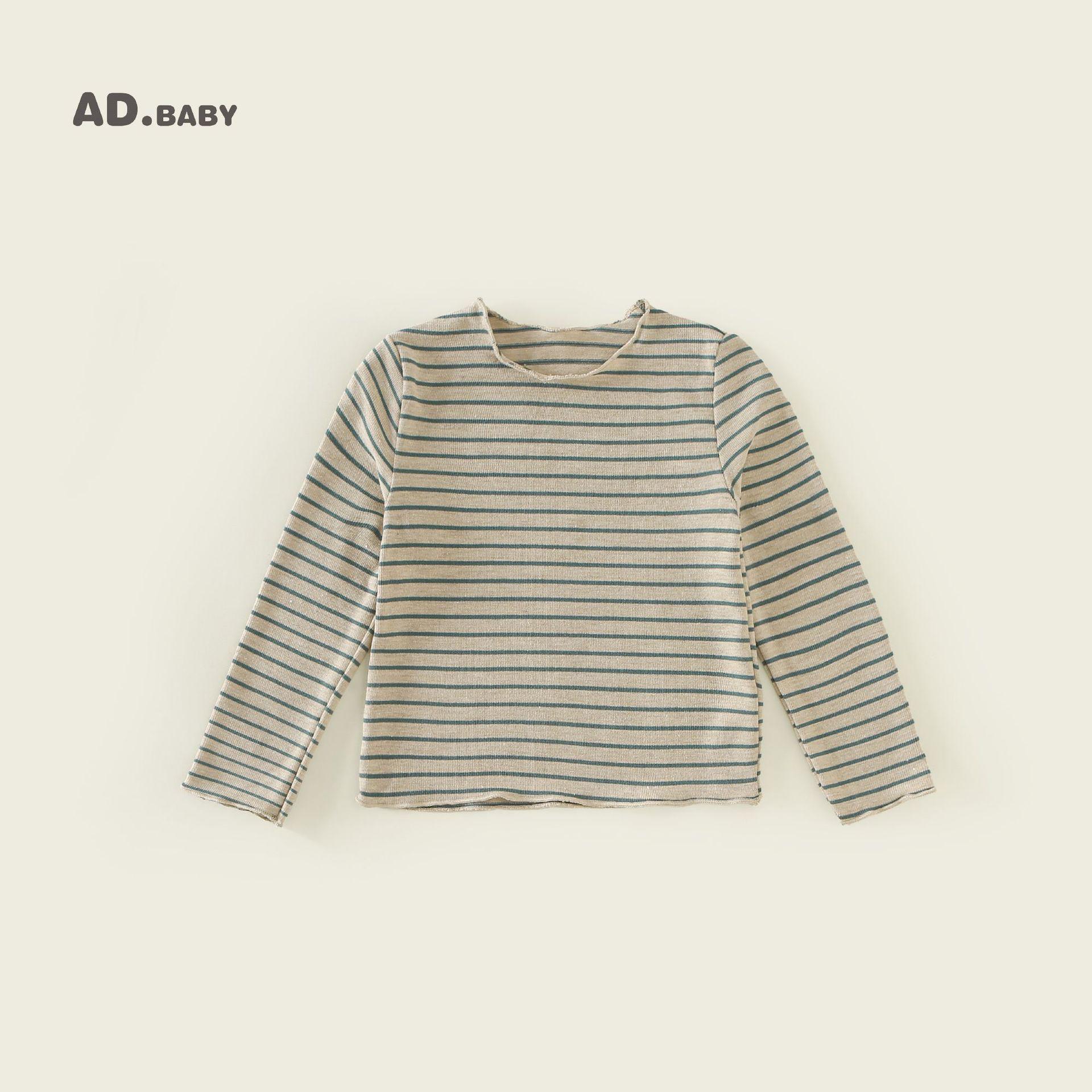 

2025 Korean-Style Kids Long Sleeve T-Shirt - Comfortable, Breathable Autumn Wear for Boys and Girls 80 cm