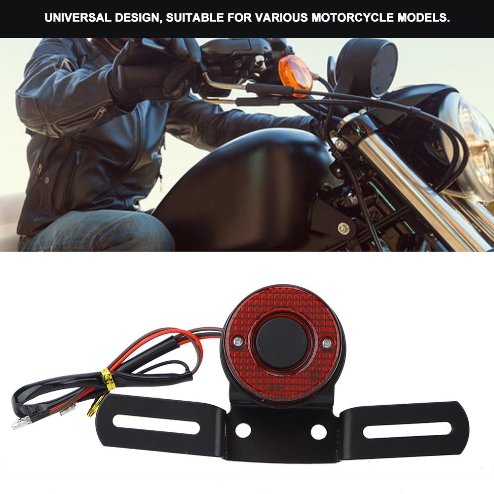 Motorcycle Modification Universal Retro  LED Taillight Brake Light