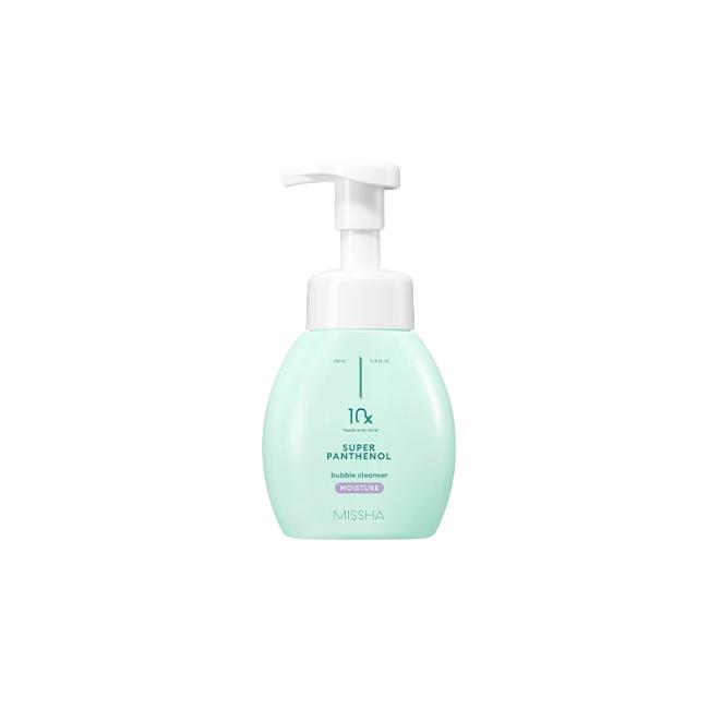 MISSHA Super Panthenol Bubble Cleanser 200ml (Moisture / Sensitive / Oil Control) (10 Options) # Moisture x 1pcs