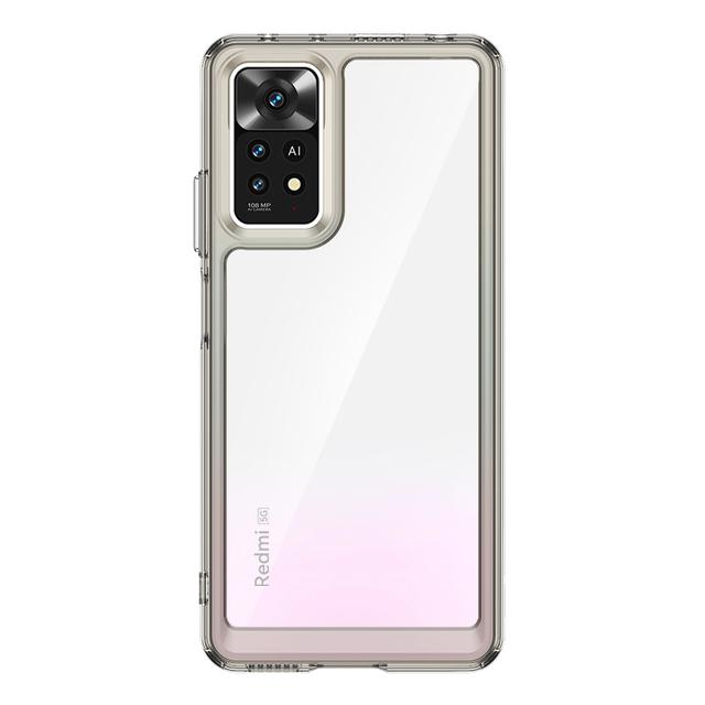 

Прозрачный акриловый чехол для Xiaomi Redmi Note 11 Pro 5g 11s 10a 9c 10c K40 K50 K40s Mi 12 12x Poco F4 C40 X4 Pro M4 F3 Redmi Note 11 Pro 5G серый