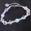 Northern Lights Bracelet Square Crystal Bracelet Exquisite Luxury Fashion Jewelry Women Girls Adjustable Stretch Link Chain Bracelets