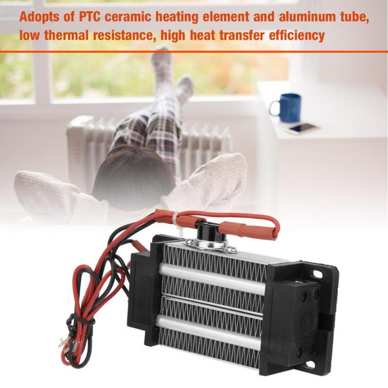 thumbnail image 2 of 1000W AC DC 220V Insulated PTC Ceramic Air Heater ... – Grandado 2 of 9