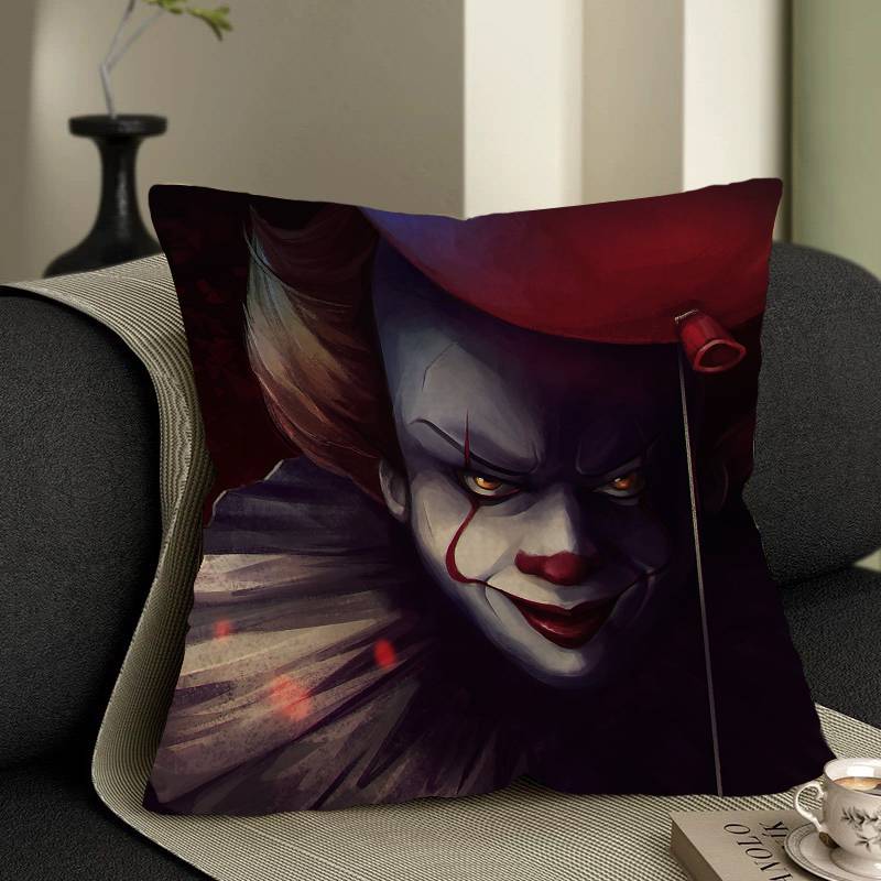 Horror Film I-It Personalized Pillow Dust Cover Bedroom Kids Party Decoration Pillowcase Birthday Children Gift