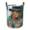 Paul Hogan Crocodile Dundee Dirty Laundry Baskets Foldable Large Waterproof Clothes Storage Basket For Home Kids