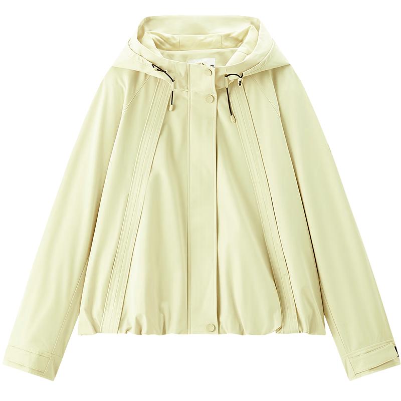 LEDING Color-block Hooded Outdoor Jacket S