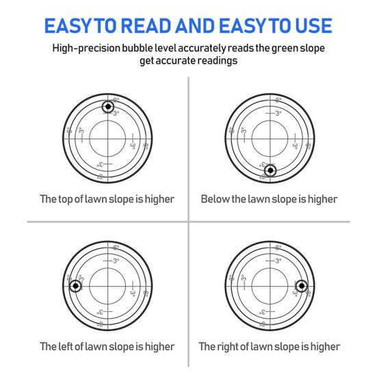 1/4ks Značkovač na čepici golfového levelu Lehká spona na značkovač golfového míčku s barevným designem Příslušenství ke golfové čepici se snadno přenáší