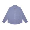 Frühling und Sommer Neues Retro Revers Karomuster Langarmhemd Locker Patchwork Design Jacke