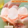 3D Rose Ice Molds 2.5 Inch, Large Ice Cube Trays, Make 4 Giant Cute Flower Shape Ice, Silicone Rubber Fun Big Ice Ball Maker