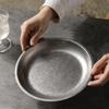 Round Dish Salad Plate Reusable Multipurpose Decorative Seasoning Vintage for